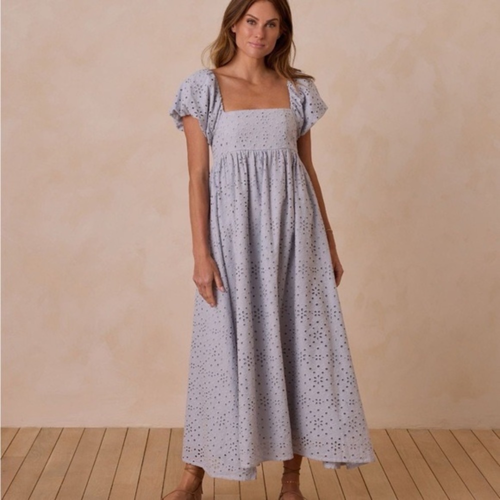 Rylee + cru
OCEANE DRESS || LIGHT BLUE